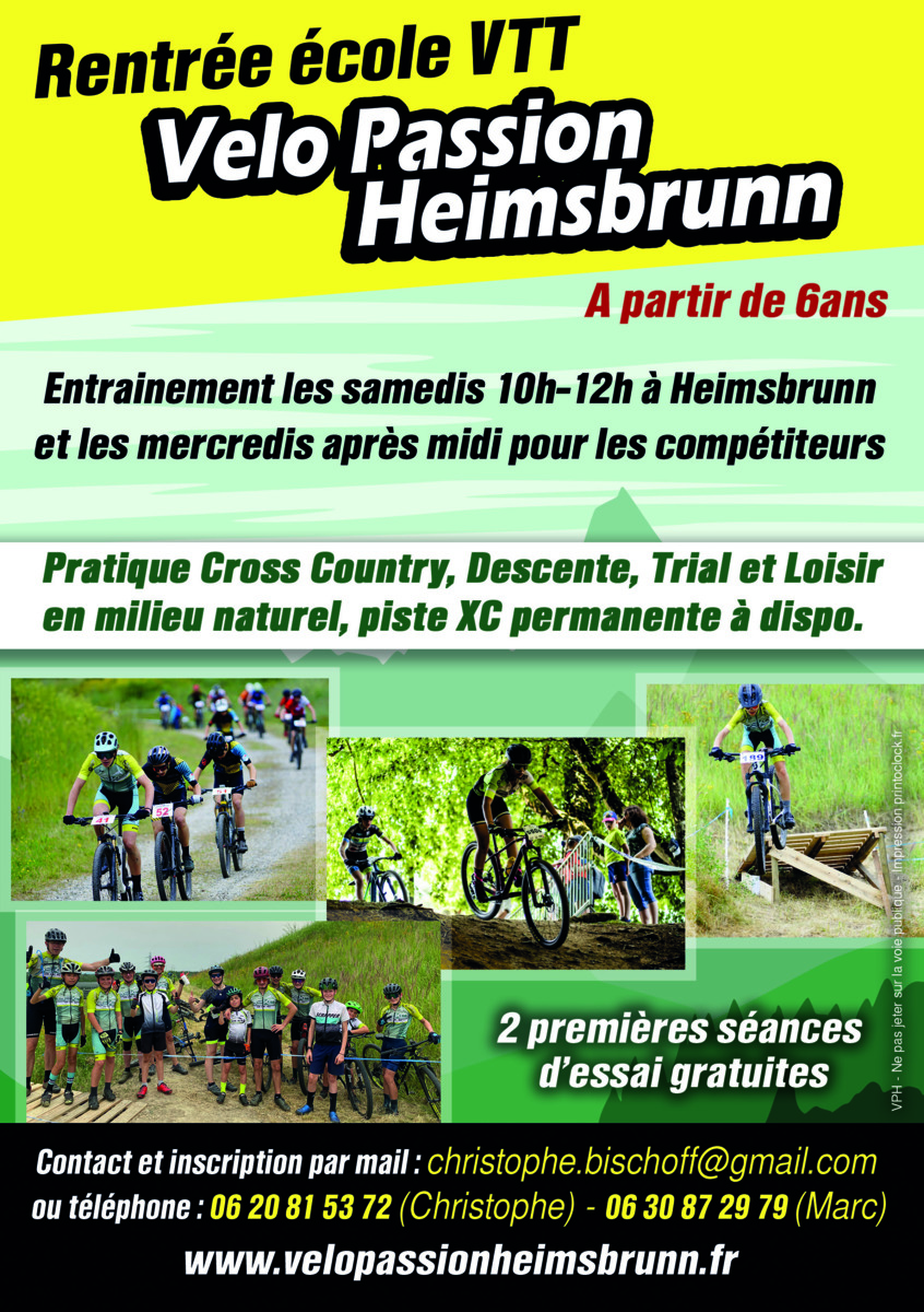 Rentrée école VTT 2024