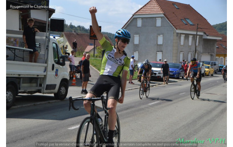 Double victoire sur route à Rougemont le Château.